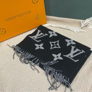 Louis Vuitton Black Scarf